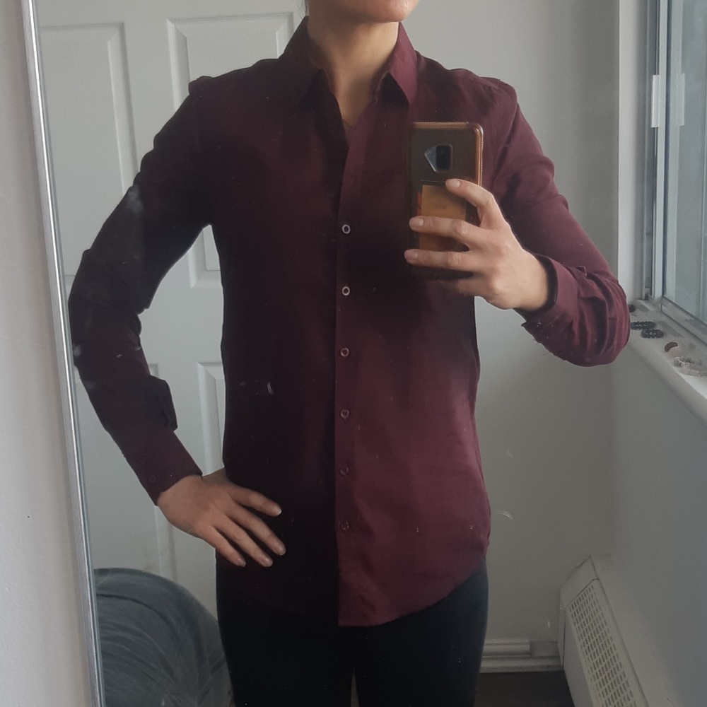 2 for $20 / NWT Button front collar shirt